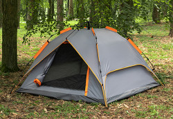 Палатка Sundays ZC-TT036-3P v2 (темно-серый/желтый) - фото