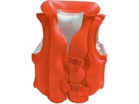 Надувной жилет для плавания Deluxe, 50х47 см, INTEX (от 3 до 6 лет) (58671NP) - фото